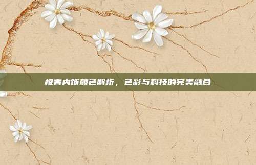 极睿内饰颜色解析，色彩与科技的完美融合