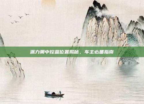 派力奥中控盒位置揭秘，车主必备指南