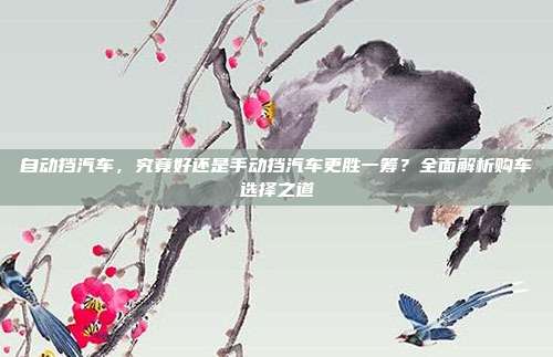 自动挡汽车，究竟好还是手动挡汽车更胜一筹？全面解析购车选择之道