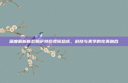 深度解析新款帕萨特后视镜总成，科技与美学的完美融合