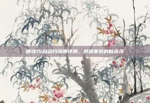 朗逸15自动挡深度评测，舒适家轿的新选择
