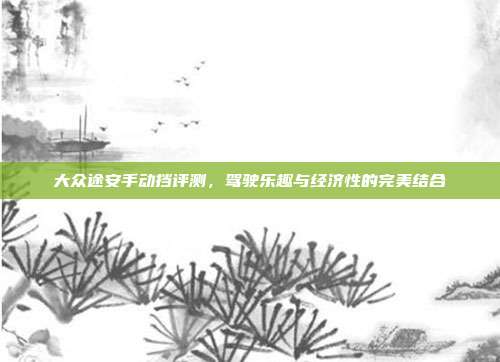 大众途安手动挡评测，驾驶乐趣与经济性的完美结合