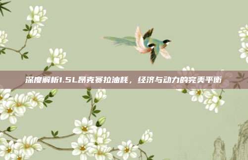 深度解析1.5L昂克赛拉油耗，经济与动力的完美平衡