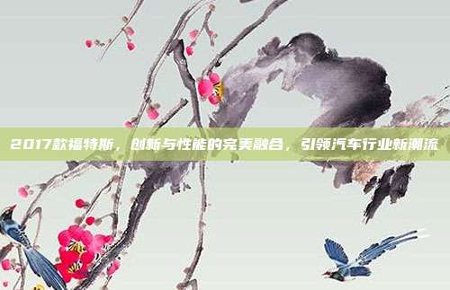 2017款福特斯，创新与性能的完美融合，引领汽车行业新潮流