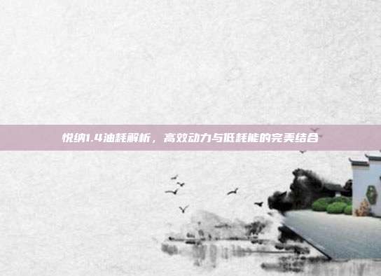 悦纳1.4油耗解析，高效动力与低耗能的完美结合
