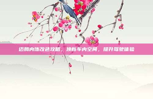 迈腾内饰改色攻略，焕新车内空间，提升驾驶体验