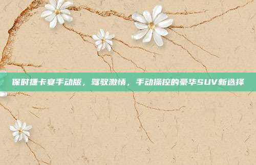 保时捷卡宴手动版，驾驭激情，手动操控的豪华SUV新选择