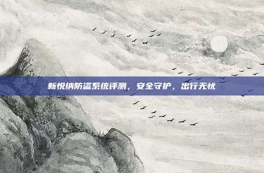 新悦纳防盗系统评测，安全守护，出行无忧