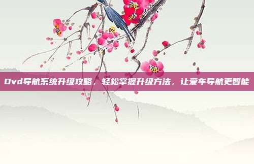 Dvd导航系统升级攻略，轻松掌握升级方法，让爱车导航更智能