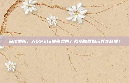 深度解析，大众Polo质量如何？权威数据揭示真实品质！