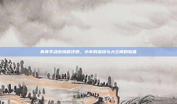 奔奔手动亲情版评测，小车的温情与大空间的惊喜