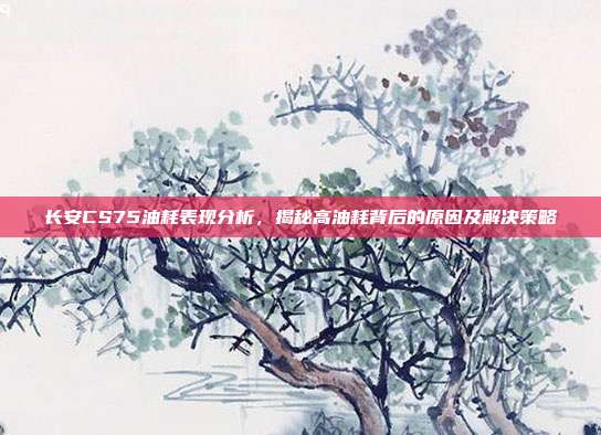 长安CS75油耗表现分析，揭秘高油耗背后的原因及解决策略