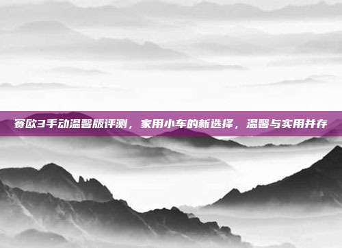 赛欧3手动温馨版评测，家用小车的新选择，温馨与实用并存