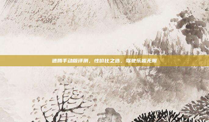 速腾手动版评测，性价比之选，驾驶乐趣无限