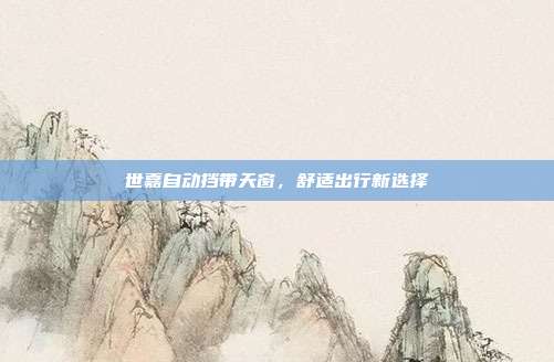 世嘉自动挡带天窗，舒适出行新选择