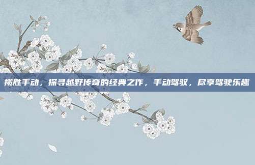揽胜手动，探寻越野传奇的经典之作，手动驾驭，尽享驾驶乐趣