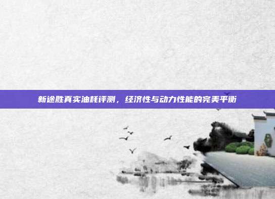 新途胜真实油耗评测，经济性与动力性能的完美平衡