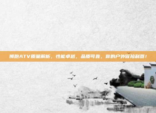 狮跑ATV质量解析，性能卓越，品质可靠，你的户外冒险利器！