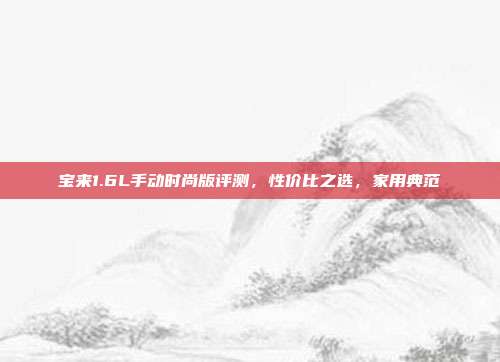 宝来1.6L手动时尚版评测，性价比之选，家用典范