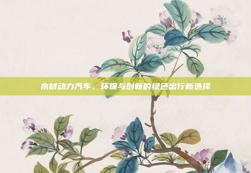 木材动力汽车，环保与创新的绿色出行新选择