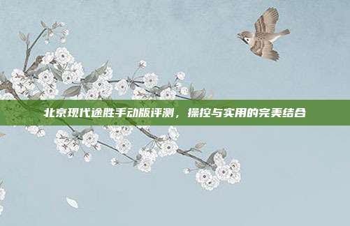 北京现代途胜手动版评测，操控与实用的完美结合
