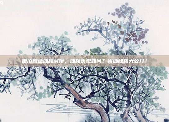 雷凌高速油耗解析，油耗表现如何？省油秘籍大公开！