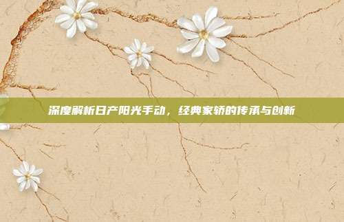 深度解析日产阳光手动，经典家轿的传承与创新