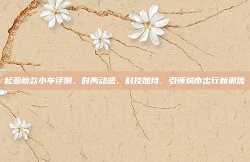 起亚新款小车评测，时尚动感，科技加持，引领城市出行新潮流