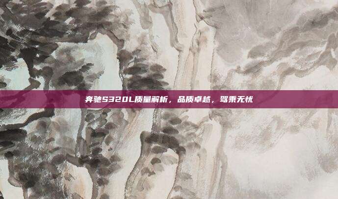 奔驰S320L质量解析，品质卓越，驾乘无忧