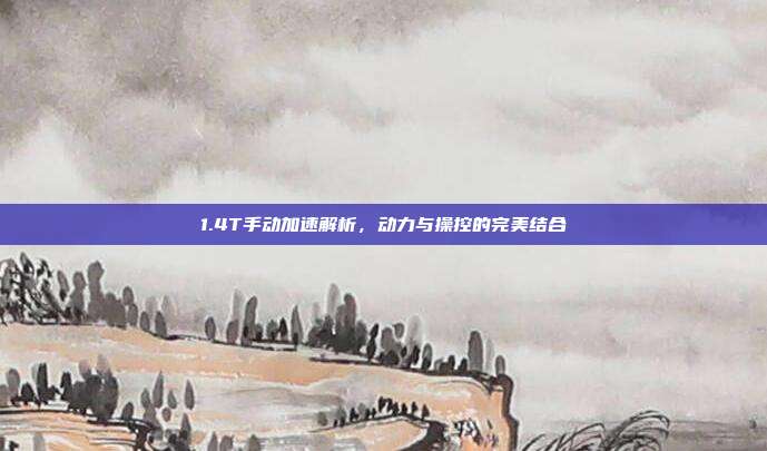 1.4T手动加速解析，动力与操控的完美结合