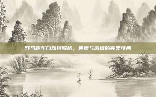 野马跑车自动挡解析，速度与激情的完美结合