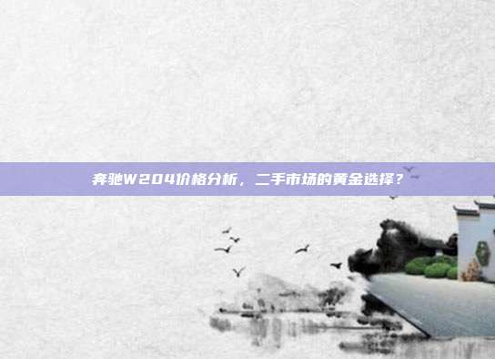 奔驰W204价格分析，二手市场的黄金选择？