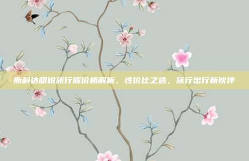 斯科达明锐旅行版价格解析，性价比之选，旅行出行新伙伴
