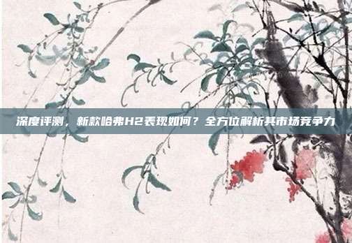 深度评测，新款哈弗H2表现如何？全方位解析其市场竞争力