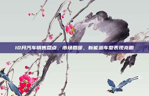 10月汽车销售盘点，市场回暖，新能源车型表现亮眼