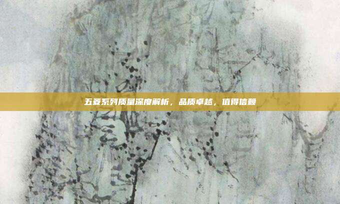 五菱系列质量深度解析，品质卓越，值得信赖