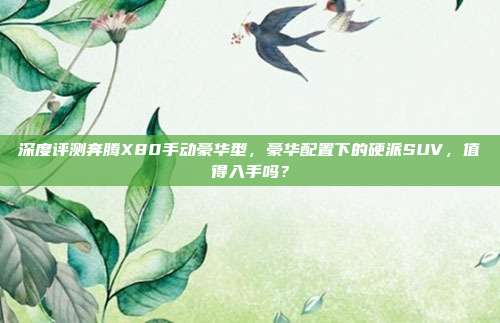 深度评测奔腾X80手动豪华型，豪华配置下的硬派SUV，值得入手吗？