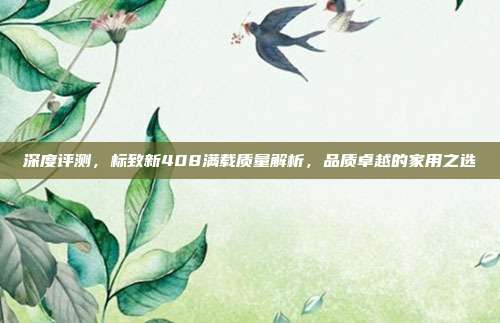 深度评测，标致新408满载质量解析，品质卓越的家用之选