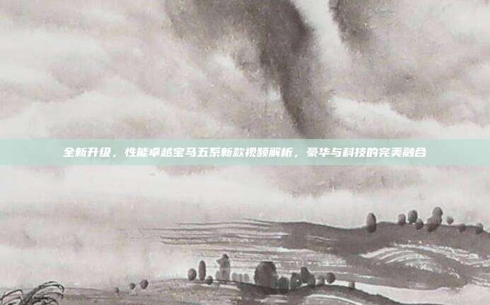全新升级，性能卓越宝马五系新款视频解析，豪华与科技的完美融合