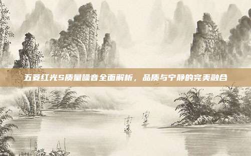 五菱红光S质量噪音全面解析，品质与宁静的完美融合