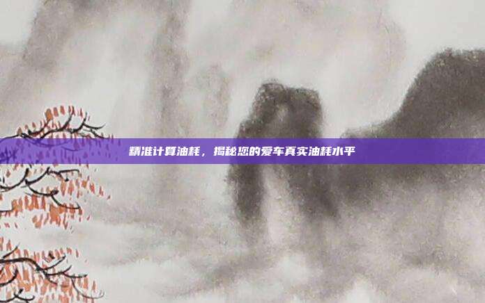 精准计算油耗，揭秘您的爱车真实油耗水平