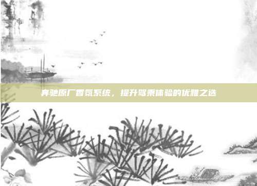 奔驰原厂香氛系统，提升驾乘体验的优雅之选