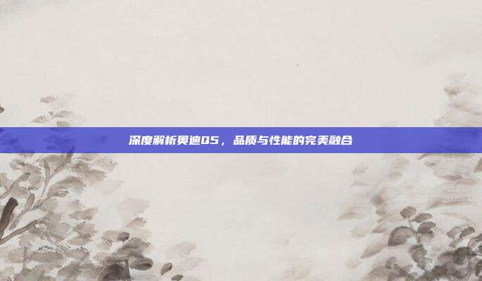 深度解析奥迪Q5，品质与性能的完美融合