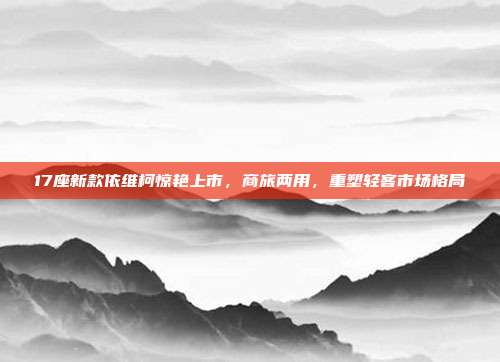 17座新款依维柯惊艳上市，商旅两用，重塑轻客市场格局