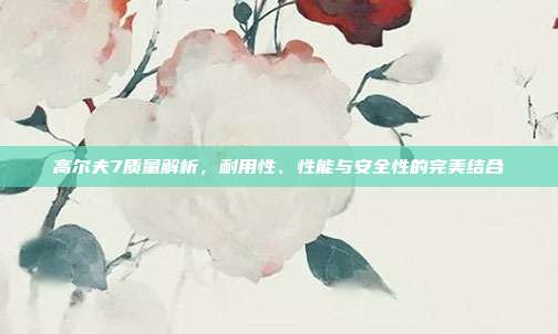高尔夫7质量解析，耐用性、性能与安全性的完美结合