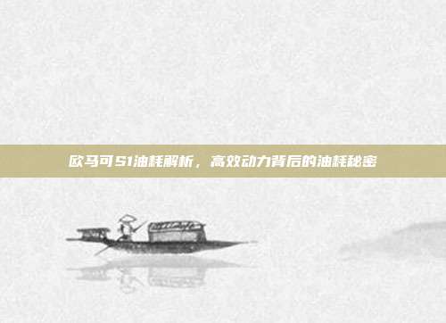 欧马可S1油耗解析，高效动力背后的油耗秘密
