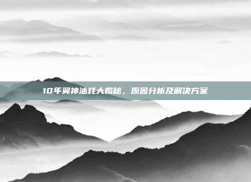 10年翼神油耗大揭秘，原因分析及解决方案