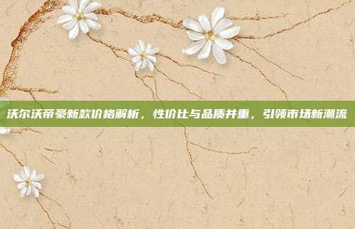 沃尔沃帝豪新款价格解析，性价比与品质并重，引领市场新潮流