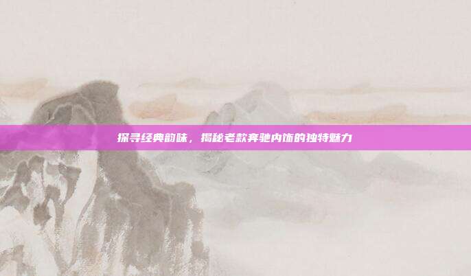 探寻经典韵味，揭秘老款奔驰内饰的独特魅力