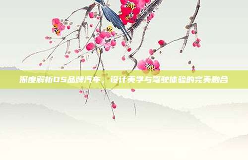 深度解析DS品牌汽车，设计美学与驾驶体验的完美融合